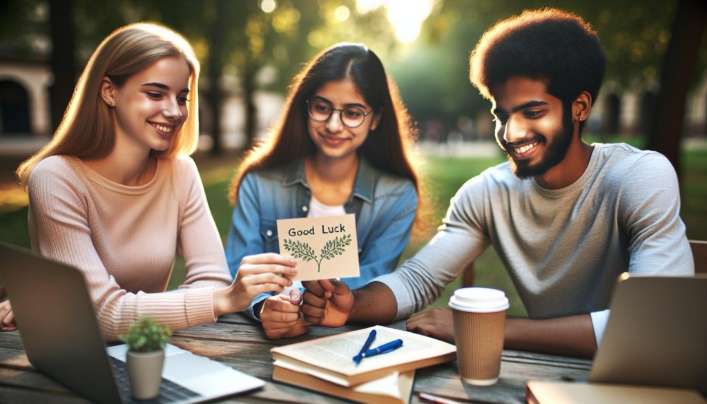 How Do You Wish Good Luck to Students? Motivational Messages