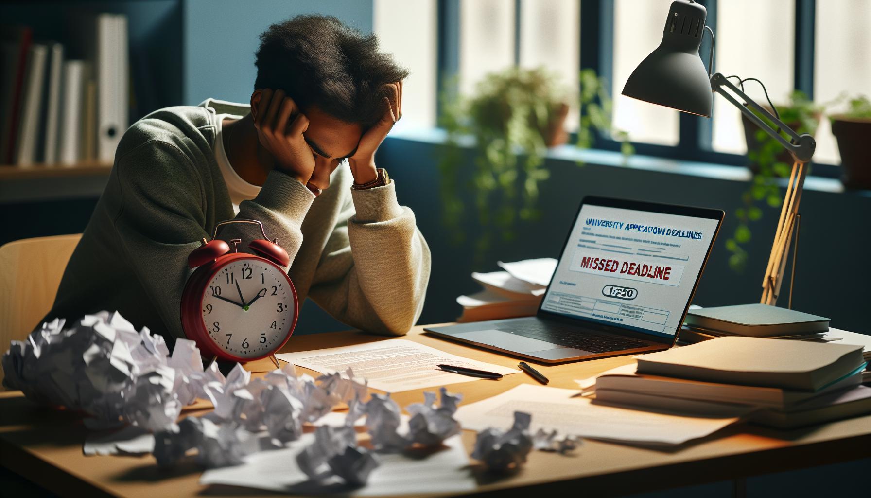 Consequences of Missing University Application Deadlines