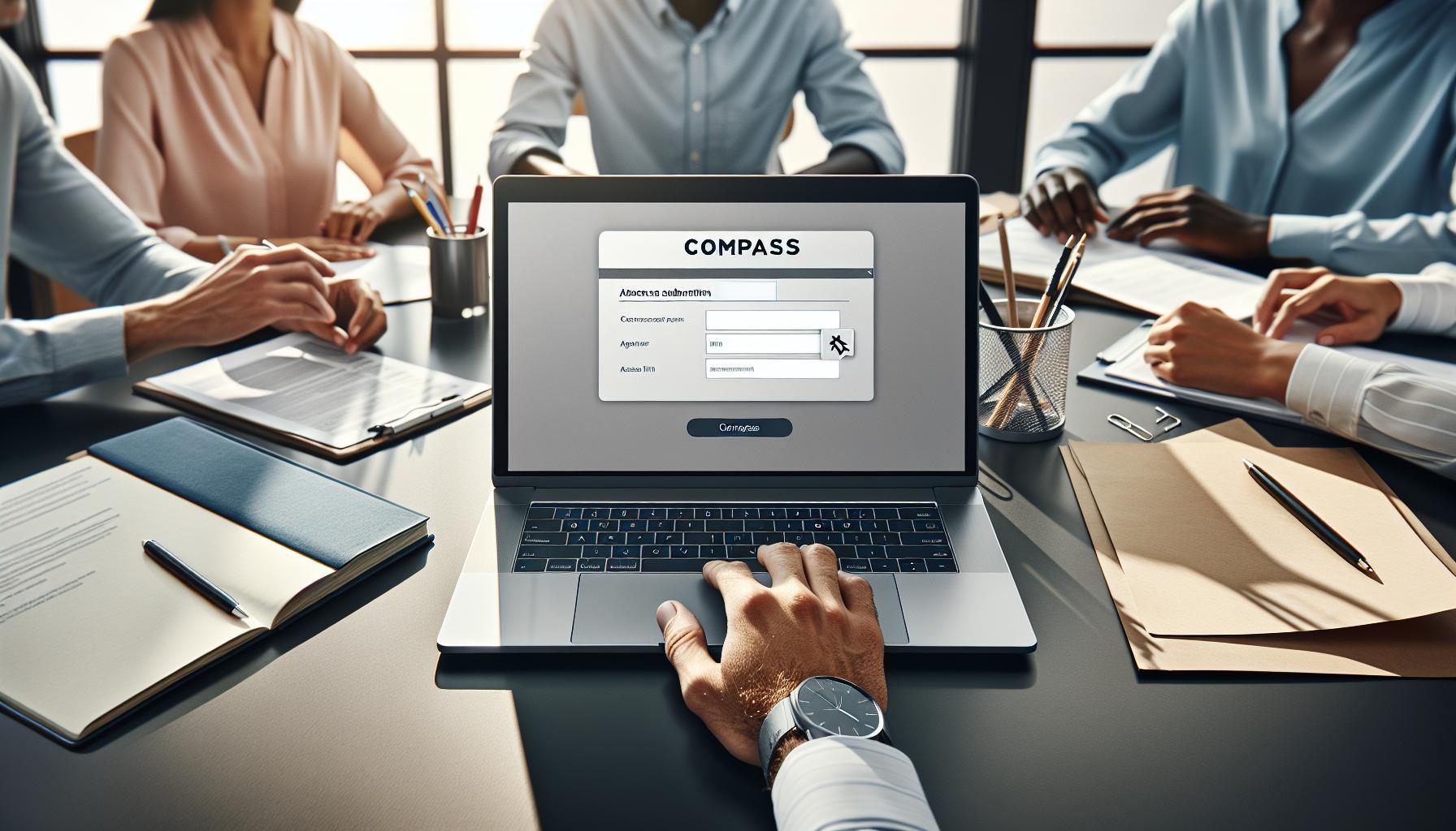 How to Access Compass for Absence Submission