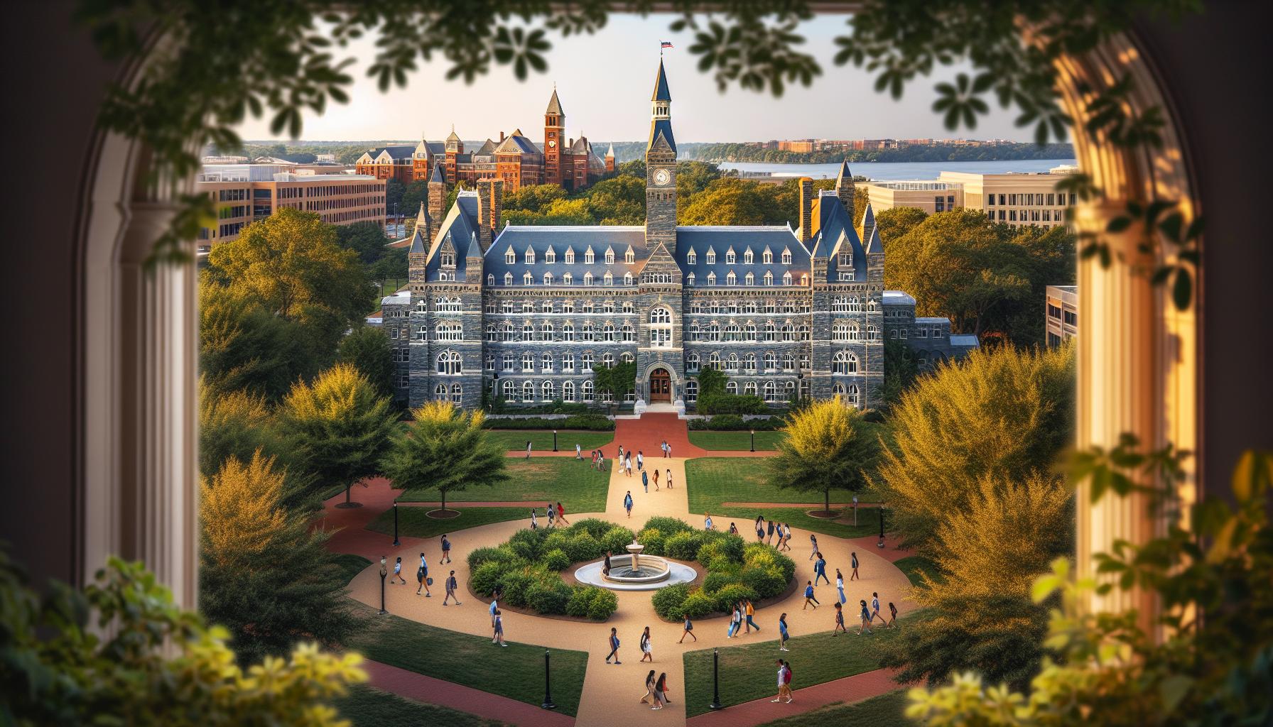 Where is Georgetown University Located?