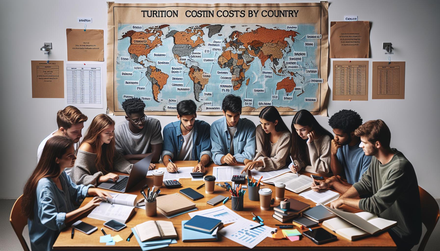 Comparing Tuition Costs by Country