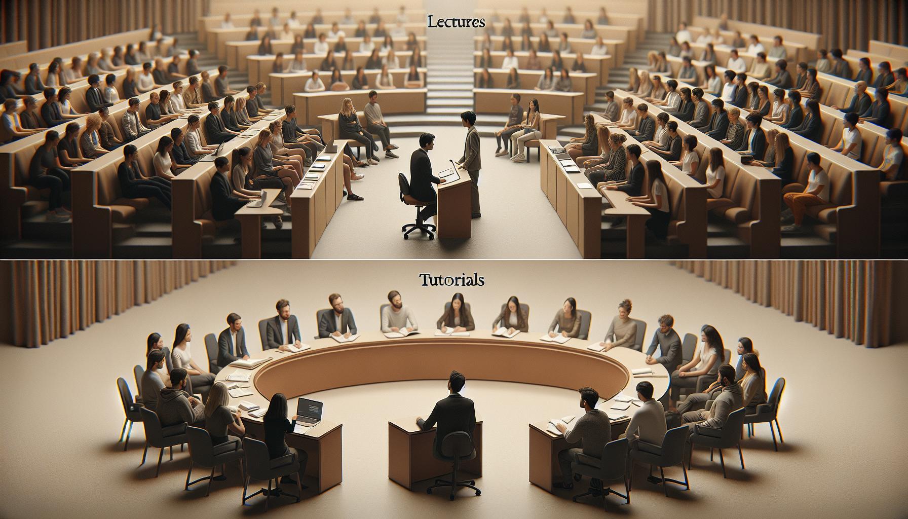 Differences Between Lectures, Tutorials, and Seminars