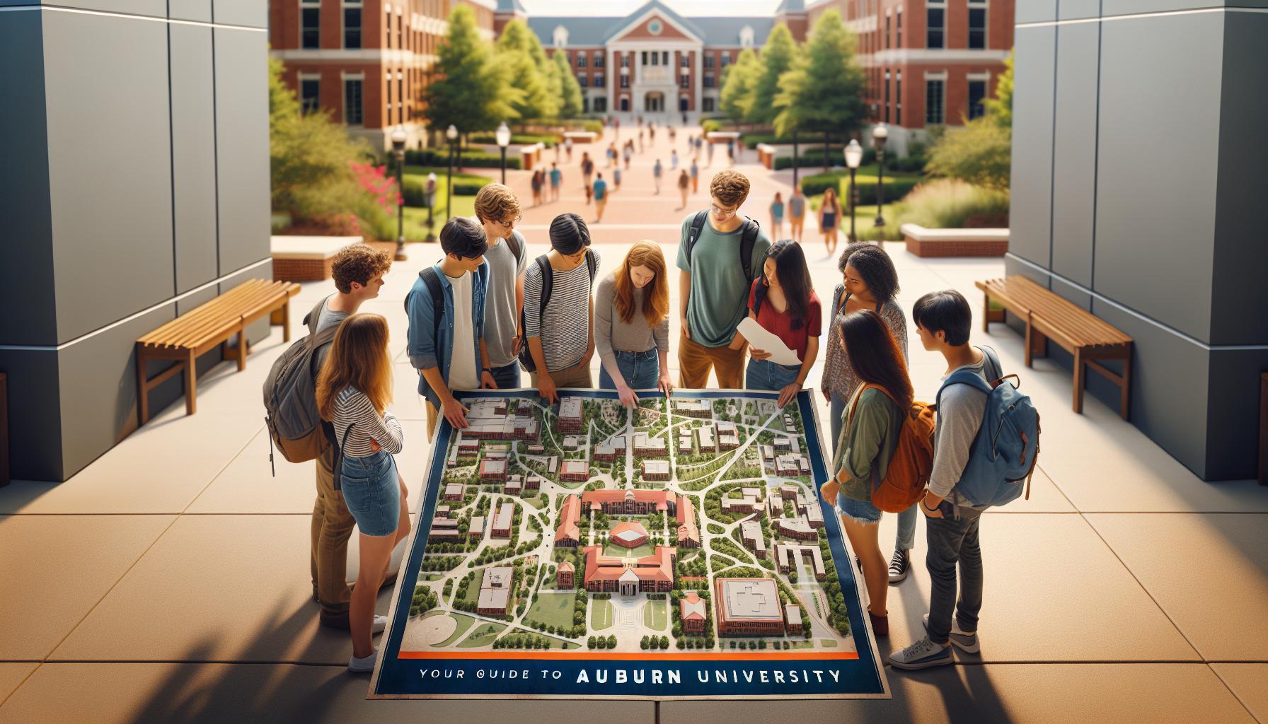 Where is University of Auburn? Alabama Campus Guide 3 Campus Map: Your Guide to Auburn University